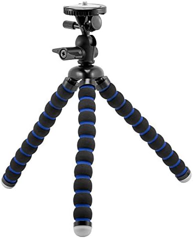 Флексибилен статив на фотоапаратот Arkon Mevtrixl, црна/сина боја