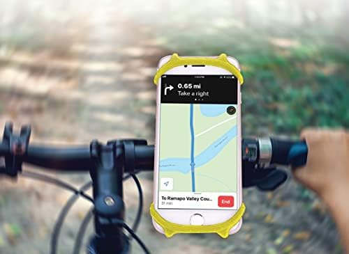 Gabba Goods Bicycle телефон монтирање на шетач за бебиња монтирање на вагон за купување компатибилен со мобилни телефони од 4,0 '' ~ 6,7 ''