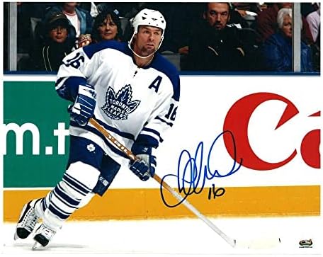 Дарси Такер Торонто јавор лисја автограмираше 8x10 фотографија - 70633 - Автограмирани фотографии од НХЛ
