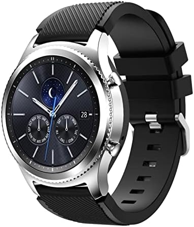 Гума од гума за ееомоик за Huawei GT 2 рачен зглоб за Samsung Galaxy Watch 3 45mm Gear S3 Frontier 22mm Watch Band for Xiaomi LS05