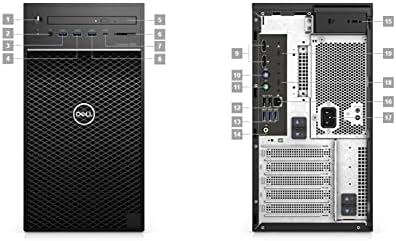 Dell Прецизност T3650 Работна Станица Десктоп | Јадро Xeon W-512GB SSD-32GB RAM МЕМОРИЈА-P620 2gb | 6 Јадра @ 5 GHz Победа 10 Pro