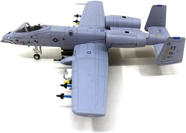 Мудоуер 1: 100 легура Алој А-10 напад Авион Тандерболт II модел на авиони Модел на авиони Симулација на авијациска наука Изложба Модел колекција