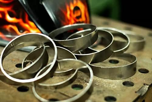 15 степени пита исечена JDM Bend Cutture Cutting Titanium не'рѓосувачки алуминиум од Rapid 3D САД