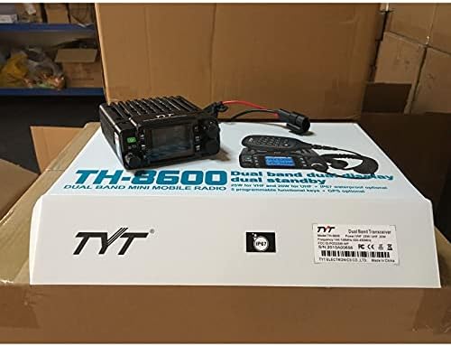 TYT TH-8600 Двојна лента VHF/UHF 144-148MHz/420-450MHz мини мобилен примопредавач IP67 водоотпорен мобилен автомобил радио W/F
