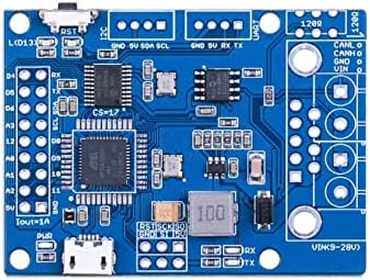 Види Студио Кабед-Комплет за развој на Ардуино Кан-Бус, Atmega32U4 со Arduino Leonardo Bootloader, MCP2515 и MCP2551 CAN-BUS контролер и примопредавател.
