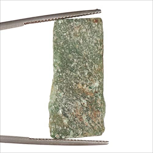 GemHub EGL сертифициран природен зелен жад заздравување кристал лабав скапоцен камен за јога и друга повеќекратна намена- 19.05 ct.