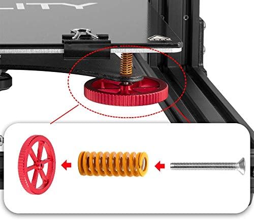 Автентична јазла Ptfe Bowden Tubing 1 метар XS серија со 4 алуминиумски вртења на раката за израмнување на ореви, 6 премија сите метални