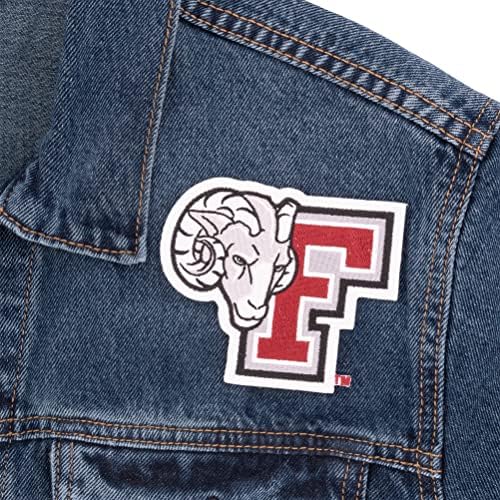 Универзитетскиот универзитет Фордам, печ -ом, везени закрпи Апликација за шиење или железо на торба за јакна од блејзер
