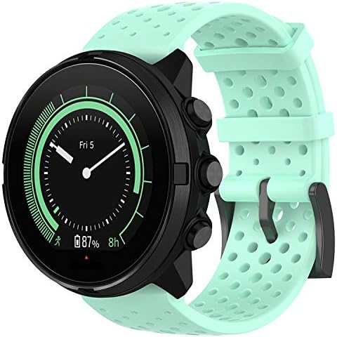 Hengkang Fit for Suunto Spartan Sport Watch Bands, Suunto 9 Band, Sport Silicone Band замена на ленти за нараквици за нараквици за Suunto Spartan