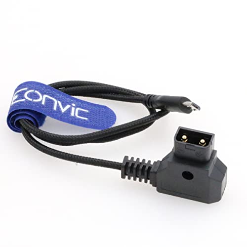 Eonvic D-Tap до микро USB-кабел за напојување за Tilta Nano Motor Motor