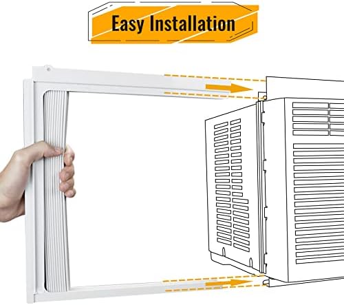 LBG производи прозорецот на климатик страничен панел и комплет за рамки, комплет за полнење на хармоника, одговара на повеќето климатизери за прозорецот 12000BTU