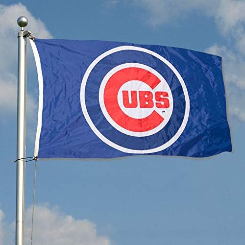 Бејзбол Во Чикаго Извезено И Нанесено Знаме од 3х5 Стапки