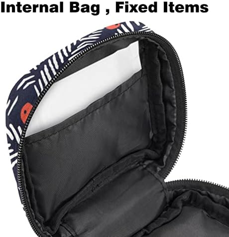 Санитарна торба за складирање на салфетки, менструална торба торбички облога за тампони за женски производ со патент за тинејџери