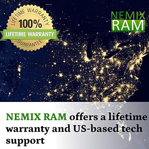 Nemix RAM меморија 256 GB DDR4-3200 PC4-25600 ECC RDIMM регистрирана надградба на меморијата на серверот за Dell PowerEdge R750 Rack