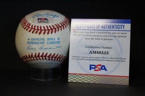 Боб Фелер Потпиша Бејзбол Автограм Авто Пса/ДНК АМ48523 - Автограм Бејзбол