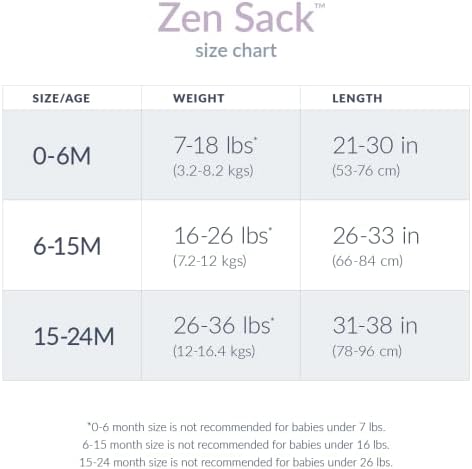 Вгнезден грав Зен вреќа 2 пакет - нежно пондерирани вреќи за спиење | Бебе: 15-24 месеци | Памук | Помогнете на транзицијата