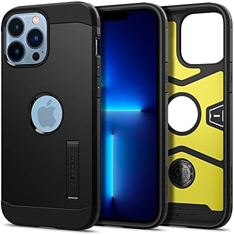 Спиген Цврст Оклоп [Технологија За Екстремна Заштита] Дизајниран За Iphone 13 Pro Max Случај-Црно