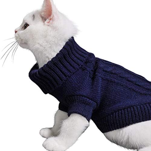 Голема раса облека за кучиња женски мачки џемпер кученце палто зима за мали кучиња јакна за домашно милениче дуксери за кучиња