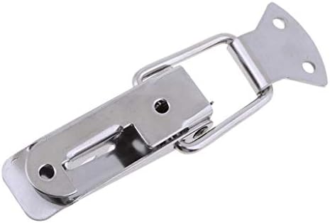UXZDX Cujux Не'рѓосувачки челик врата безбедност за заклучување на вртење на заклучување на бравата за шарка на вратата од караванот