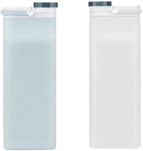 LMMDDP 600ml преклопување силиконо млеко шише Патување спортско преносно шише со вода тенџере со отворено спортско шише за пластична