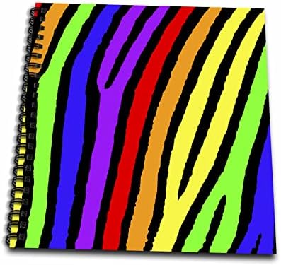 3drose zebra ленти во бои на виножитото - цртање книги