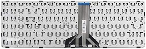 Тастатура за замена на Sunmall компатибилна со Lenovo IdeaPad 100-15Ibd B50-50 со рамка us распоред на црна PK1310E2A00 SN20K41553 LCM15H23US-686