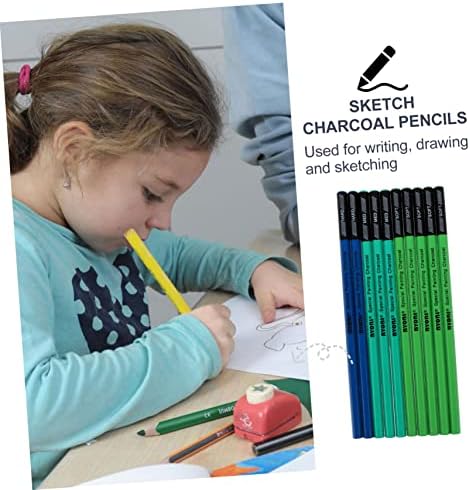 Stobok 10 парчиња мека средна тврда боја четка Деца обоени моливи во боја моливи обоени моливи за возрасни, спојувајќи моливи Детска сликарство