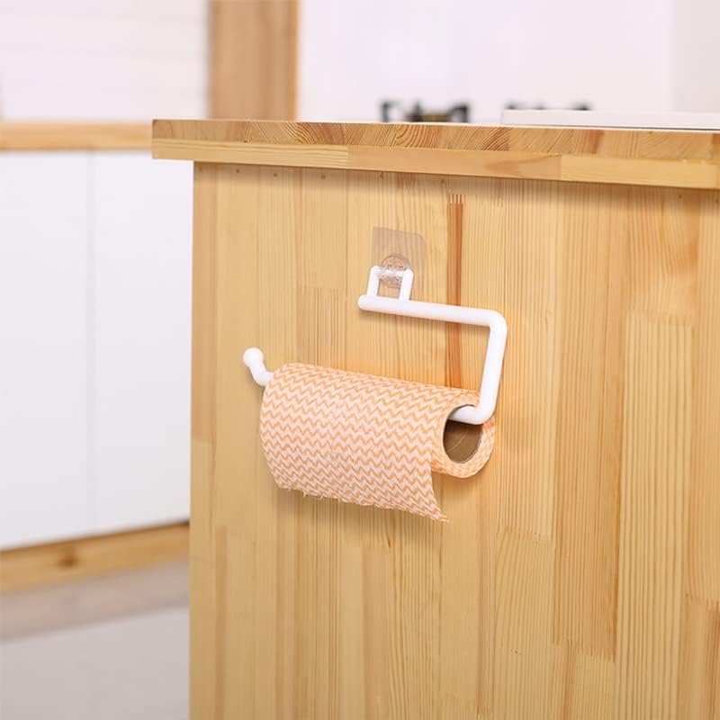 Држач за хартија за хартија за хартија држач за хартија, држач за ролна, монтиран пешкир кујна бања бања кабинет партал закачалка за закачалка