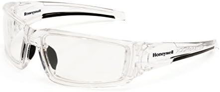 Производи за безбедност на медвел од безбедносни очила за хипершок, чиста рамка со јасни леќи и uvextreme плус анти-маска обвивка