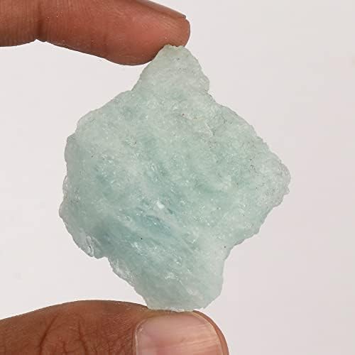 GemHub 187,7 CT Природно грубо Аква небо Аквамарин лабав скапоцен камен груб карпест кристал лабав скапоцен камен за правење накит