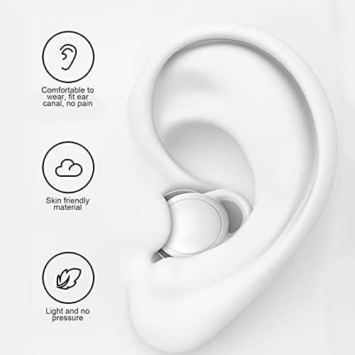 Намалување на бучава од артетитер ушни приклучоци 1 пар за спиење ушни приклучоци анти-бучава уши за еднократно силиконски уши