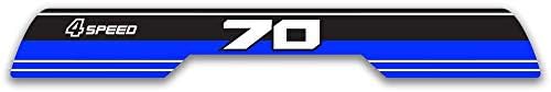 Графички Комплет за Задни Налепници Одговара На 1985 Хонда АТК70 Задни Налепници - Избрани Бои