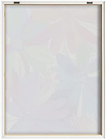 Цвеќиња на Кејт и Лорел Блејк на стакло 1 врамена печатена стаклена wallидна уметност од essеси Раулет од Етавеј, 18x24 Природна, декоративна