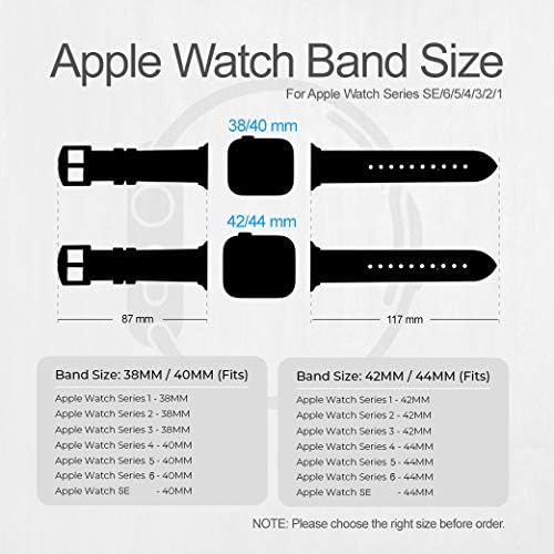 CA0673 BANDANA BLACKANE BLACKEN CAMEDE LEATHER & SILICONE SMART WATCH BAND лента за Apple Watch IWATCH Големина 42мм/44мм/45мм
