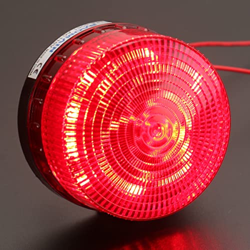 Индустриски сигнал за индустриски сигнал, црвен предупредување за светло за предупредување LED-3071 AC 220V 3W