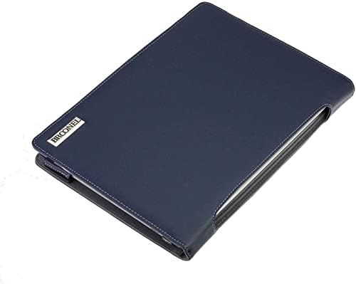 Брунел - Серија на профили - Случај за лаптоп со сина кожа компатибилен со Lenovo Yoga Slim 9i 14 инчи 2 -во -1 лаптоп