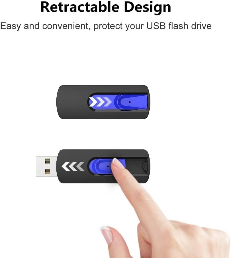 32 GB USB 3.0 Flash Drive 5 пакет USB Flash Drives Thumb Drive Scomp Drive Mongery Slide Slide Zip Memory Sticks Starks Stare Stage за компјутер,