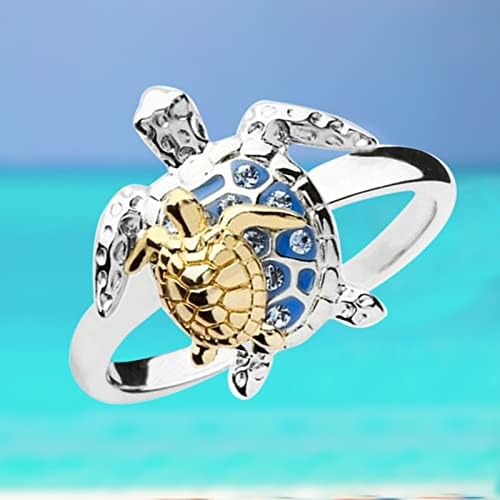 Ringвони подароци мајки желка сина прстен подарок море за мајки ден прстени тинејџерски накит за девојки