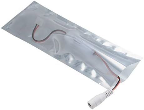 Uxcell антистатички штит за штит за штит, рамна отворена анти -статичка торба за електронски уреди, 3x9 инчи, 25 парчиња