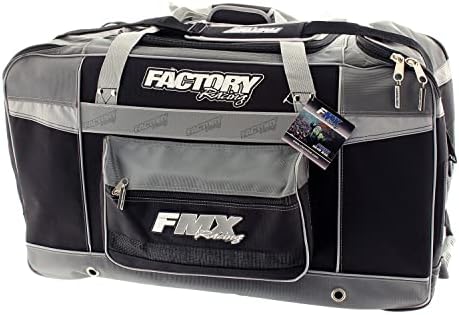 Фабрика за трки Фабрика FMX Motocross Gear Bag Xlarge Grey