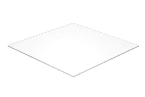 ФАЛКен дизајн акрилен плексиглас лист, замрзнат -2 едностран, 6 x 6 x 1/8