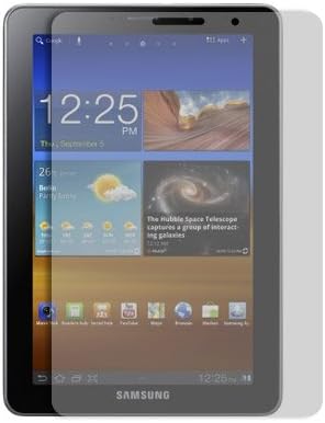 Заштитник на екранот Skinomi компатибилен со Samsung Galaxy Tab 7.7 Clear Techskin TPU Anti-Bubbul HD HD филм