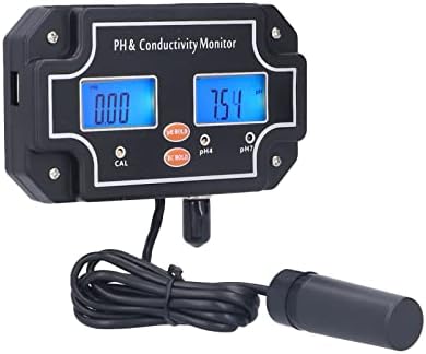 Voldax PH/EC тестер за квалитет на водата АТЦ pH мерач DC6V хидропонски монитор за аквариум за риби Аквариум pH - 2681