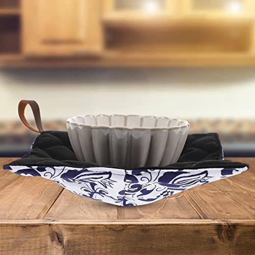 Hemoton супа чинии микробранови садови држач јапонски стил жешки садови држачи за затоплувачи на садови затоплени пријатни врели