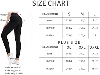 СЈАЈНИ Хеланки Со Висок Струк За Жени Путер Мека Контрола На Стомакот Цврсти Панталони Со Внатрешни Џебови За Вежбање Јога