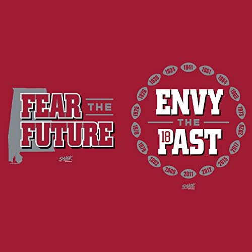Страв Од Иднината-Завист Минатото Маица За Љубителите На Колеџот Алабама