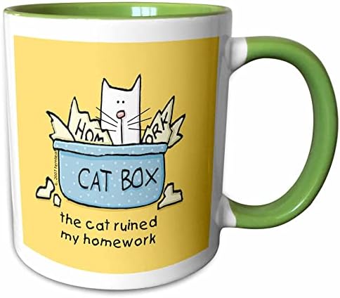 3дроза Мачка Кутија Домашна Задача Мачка Цртан Филм Мачки, Мачки, Мачка, Смешни мачки, Мачиња.... - Чаши