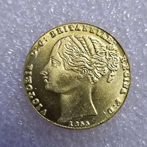 Антички Занаети 1855 Сребрен Долар Комеморативна Монета Златник Директно 2186