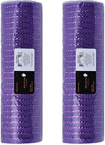 Виолетова лента со ленти од 10 дворови, 2 пакувања