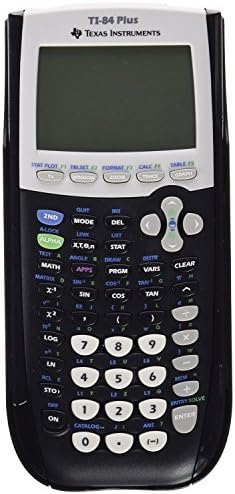 Тексас Инструменти TI84Plus Ti-84plus Програмабилен калкулатор за графикони, 10-цифрен ЛЦД